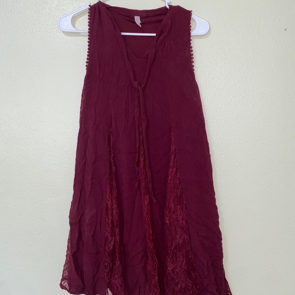 Wine Dress